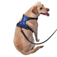 thumbnail image 3 of Picia Blurred Star Snow Christmas No-Pull Dog Harness Reflective Front Clip Vest with Handle,Step-in Air Dog Harness,Adjustable 2 Metal Rings 4 Buckles,Easy to Put on & Take Off X-Large, 3 of 9