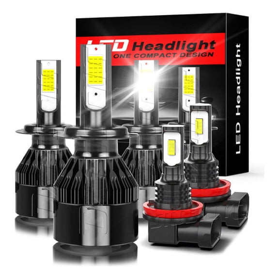Applies to LED Headlight Kit H7 H8 14000lm for Volkswagen High/Low Beam