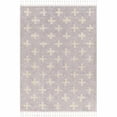 thumbnail image 6 of Hauteloom Anda Living Room, Bedroom Area Rug - Bohemian, Transitional - High Pile - Medium Gray, Ivory - 5'3" x 7', 6 of 9