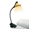 thumbnail image 2 of Mini Dual Head Book Light Student Eye-Care Clip-on Reading Lamp, 2 of 6