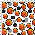 thumbnail image 2 of Premium Gift Wrap Wrapping Paper Roll Pattern - Basketball - Basketball Player, 2 of 2