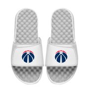 Unisex ISlide White Washington Wizards Primary Logo Slide Sandals