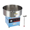 thumbnail image 1 of Commercial Electric Cotton Candy Machine – 980W Countertop Floss Maker – Stainless Steel Bowl, Sugar Scoop, Storage Drawer – Blue – For Home, Parties,Without Lid, 20.5 Inches, 1.4m Plug, 110V, 1 of 7