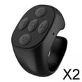 thumbnail image 1 of 2x Control Remoto Inalámbrico Para Teléfono Bluetooth, Mini, Recargable Para Tomar Fotografías, Color Negro, 1 of 8