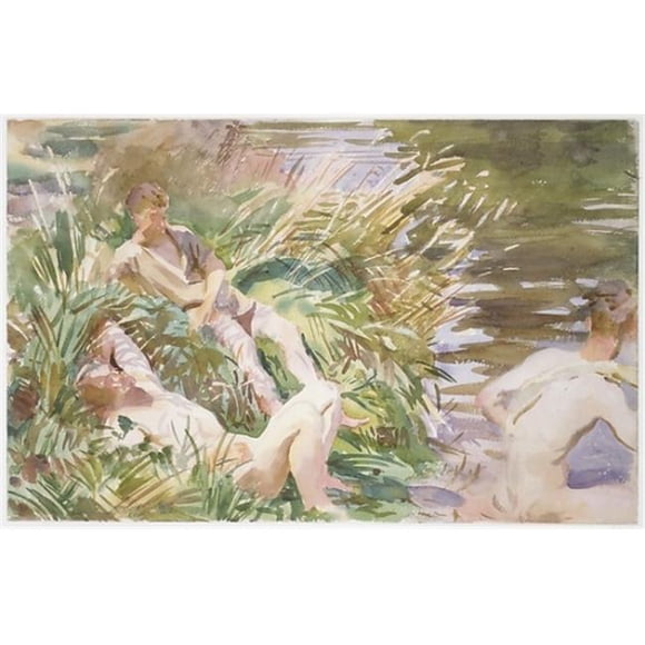 Posterazzi MET12440 Tommies Bain Affiche Imprimée par John Singer Sargent American Florence 1856-1925 London - 18 x 24 Po.