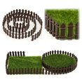 thumbnail image 6 of DALX Miniature Garden Fence Succulents Potted Flower Bonsai Decorative Mini Wooden Fence, 6 of 9