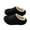 Black, variant on KANG Fleece Lined Slippers Indoor Outdoor Winter Shoes With Memory Foam Arch Support