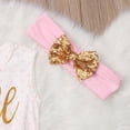 thumbnail image 4 of Qiylii Baby Girls Tutu Dress,Cute Letter Mesh Splicing High Waist Dress+Headband, 4 of 8