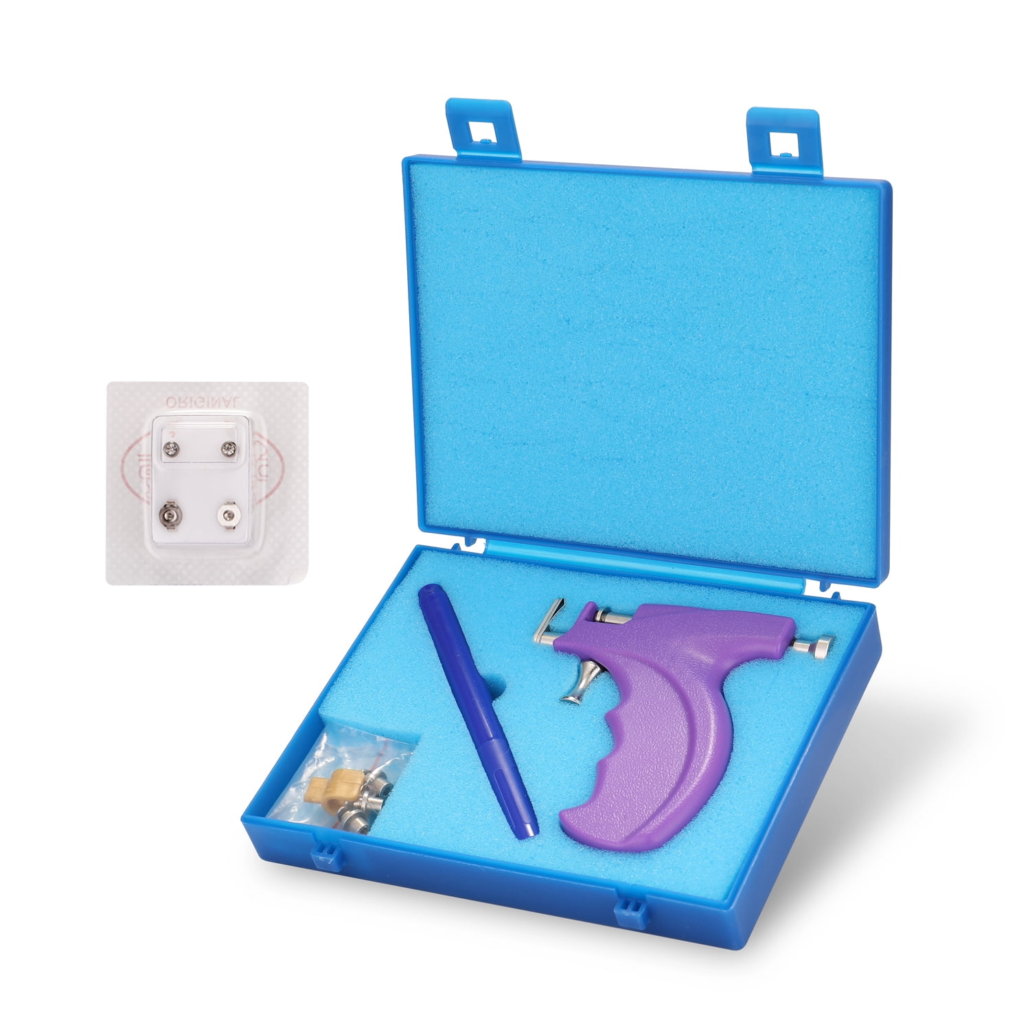 Stainless Steel Ears Piercing Tool Kit Professional Painless Ear Nose
