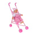thumbnail image 1 of Muñeca Del Niño de Los Muebles Del Juego de Rol Del Juego de La Diversión Del Bebé Realista con Plegable Sunnimix Reborn Doll Stroller, 1 of 8