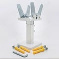 thumbnail image 4 of 2pcs Steel Adjustable Radiator Brackets Fixed Foot for Heating Radiator Panels, 4 of 7