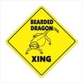 thumbnail image 1 of SignMission X-BEARDED DRAGON Panneau Zone de Croisement DRAGON Xing 12 x 12 Po, 1 of 1