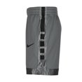 thumbnail image 4 of Nike Boy's Elite Stripe Basketball Shorts Gray | Black L, 4 of 4