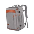 thumbnail image 3 of Bolsa, Mochila de Viaje, Expandible, Transpirable, con Cremallera, con 3 Bolsillos para Artículos, Bolsa de , Equipaje de Mano para el Trabajo y, 3 of 9
