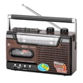 thumbnail image 1 of Radiocasete AM/FM MP3 SD USB 220 V con batería Vintage, 1 of 6
