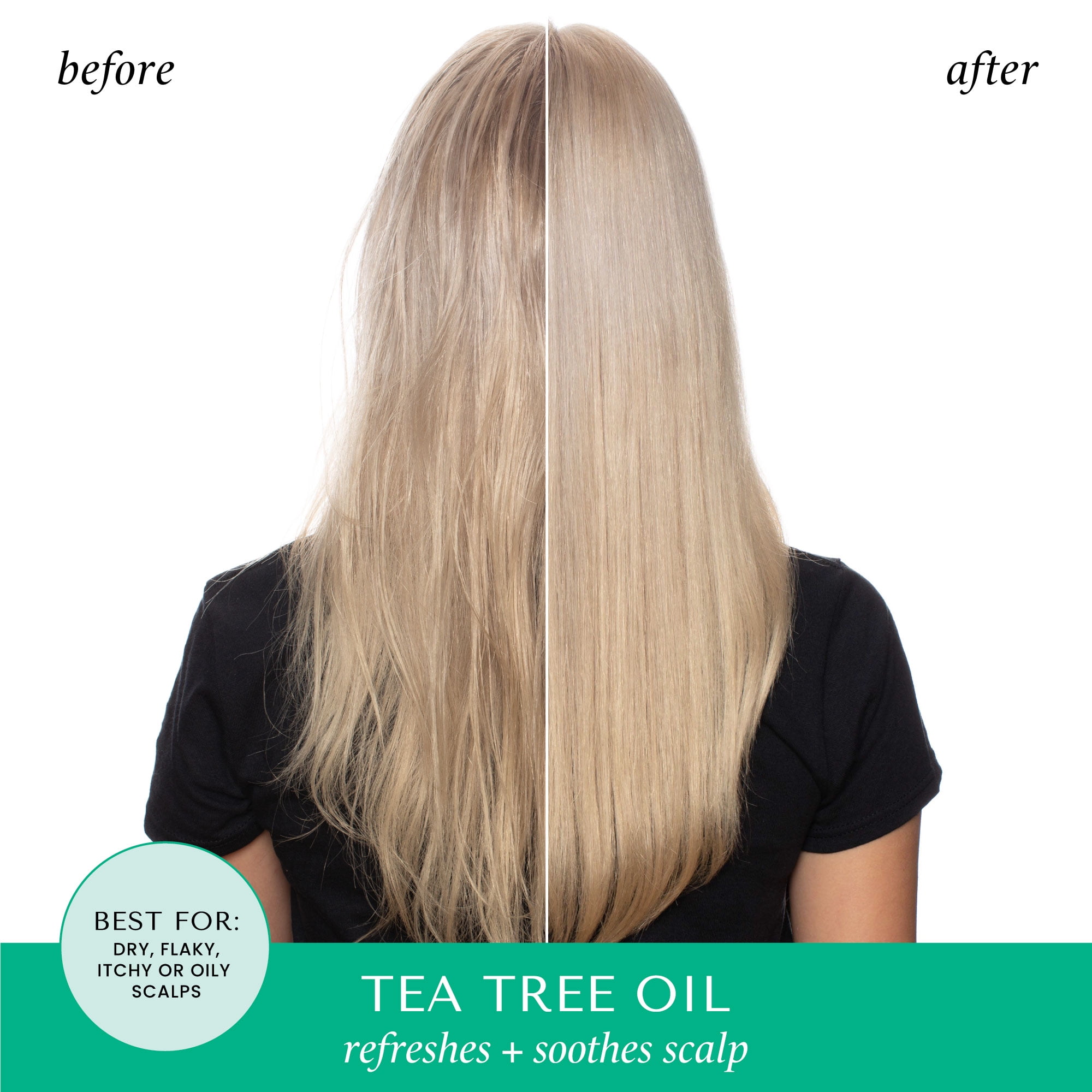 HASK Tea Tree & Rosemary Oil Invigorating Shampoo, 12FO  (图4)