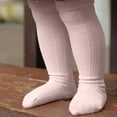 thumbnail image 2 of Clearance Sale Ukumplol Kids Socks Stockings Socks Baby and Toddlers Boys Knee Infants High Girls Ruffled Socks Thigh High Stockings Purple S, 2 of 4