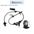 thumbnail image 4 of Unique Bargains Front Right ABS Sensor No.57450-TA0-A01 for Honda Accord 2008-2012 for Acura TSX 2009-2012, 4 of 7
