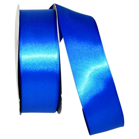 UPC: 0604947226280 | JAM Paper Satin Double Face Electric Blue Polyester Ribbon  1800  x 1.5