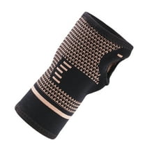 EXCIXING Coppers Wrist Brace for Golf Yoga Tennis Wrist Support Knitted Wrist Band