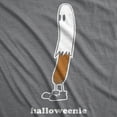 thumbnail image 2 of Mens Halloweenie T shirt Funny Ghost Hot Dog Tee Scary Halloween Costume T shirt Graphic Tees, 2 of 9