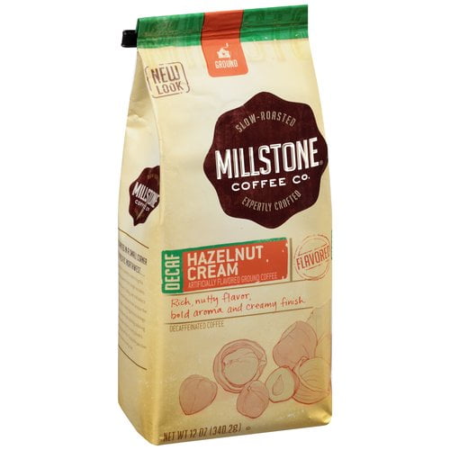Millstone Decaf Hazelnut Cream Ground Coffee, 12 oz