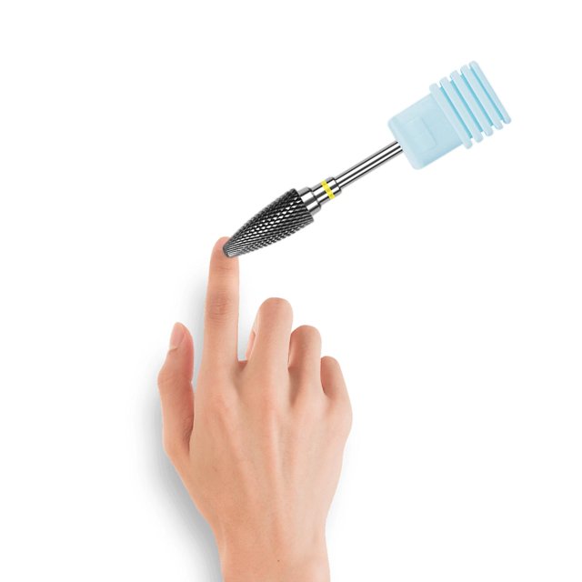 Brocas para uñas Cabezales de molienda de cerámica / Dispositivo de reemplazo de manicura / Lima de pulido / para manicura pedicura Uso en - negro XF negro