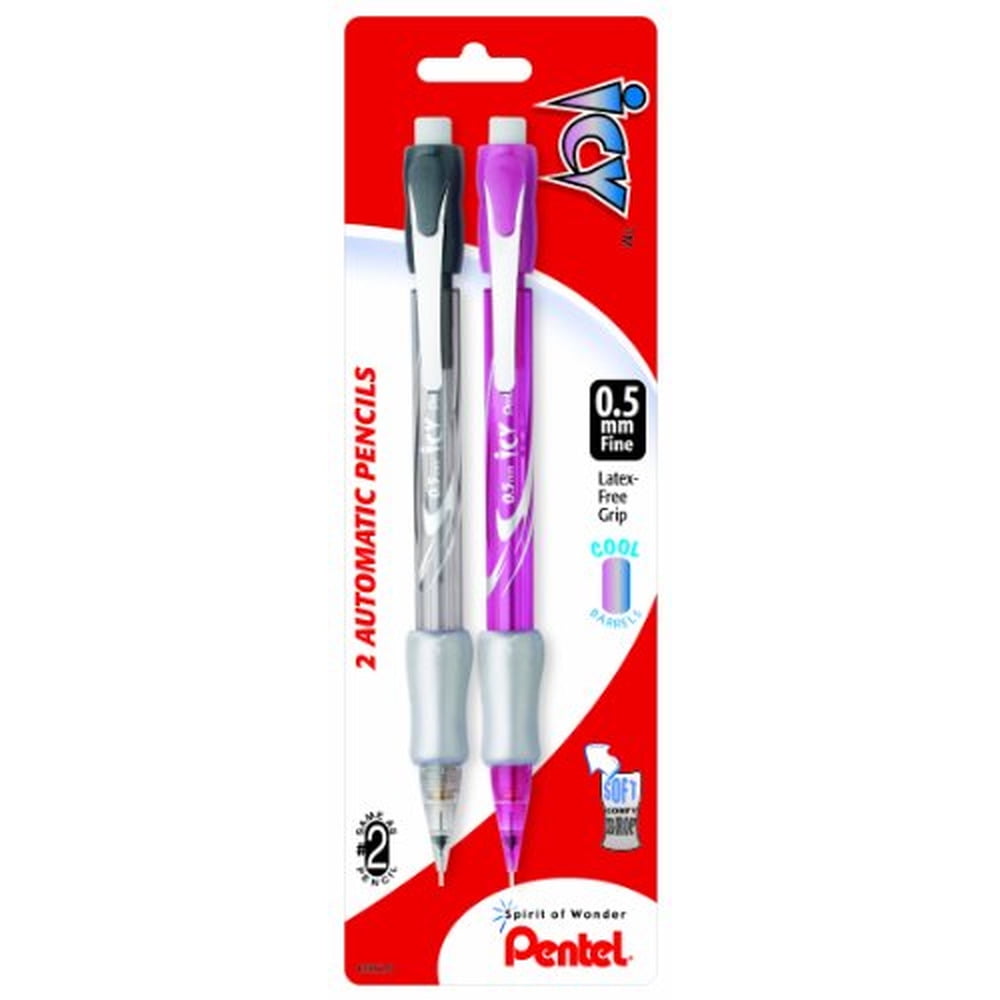 Pentel Icy Mechanical Pencil .5 mm (Colors May Vary) (Pack of 32)