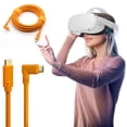 thumbnail image 2 of Cable De Carga Compatible Con Oculus Quest 2 Vr Usb C A Tipo C 3.1 Gen 1 Cable De Carga Tipo-C Cable De Datos Yuarrent EL015857-00, 2 of 5