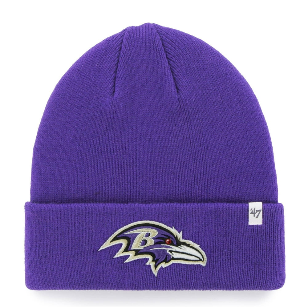 Baltimore Ravens '47 Secondary Basic Cuffed Knit Hat Purple OSFA