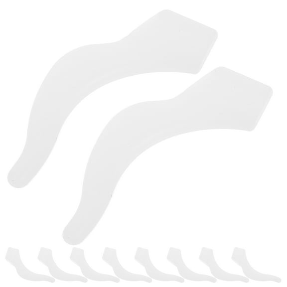 OUNONA Eyeglass Anti- with Ergonomic Design 20 Pairs Soft Silicone Ear Hooks for Glasses