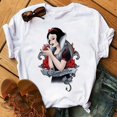 thumbnail image 3 of Nuevas camisetas de moda para mujer, camiseta con estampado de princesa Punk, ropa de manga corta, camiseta Kawaii de Disney, camisetas para mujer, ropa de calle, 3 of 5