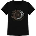 thumbnail image 3 of Sherrylily Summer Sun and Moon Print Graphic T-shirts for Women, 3 of 5