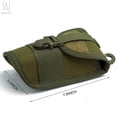 thumbnail image 3 of Gustave Sunglasses Case Glasses Shockproof Protective Box Eyeglasses Hard Carrying Case Flashlight Pouch with Belt Clip, Green, 3 of 10
