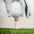 thumbnail image 5 of Accesorio de herramienta de práctica de entrenamiento de te de golf de plástico magnético flexible duradero para golfista(red), 5 of 5
