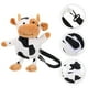 thumbnail image 3 of Adorable bolso bandolera con forma de vaca para niñas, ideal para ir de compras o pasar el rato. Exquisito bolso de peluche., 3 of 8