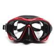 thumbnail image 2 of Natación Gafas de Buceo Fog de Buceoo para Mujer para Hombres Buceo de Dos Ventanas Gafas de Natación Lente de Vidrio Templado de Vidrio Silicona flexible Marco de PC Adulto, 2 of 7