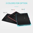 thumbnail image 2 of PANGJIFA 10.5 Inch LCD Writing Tablet Color Screen Erase Lock Button Stylus Blue, 2 of 8
