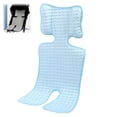 thumbnail image 2 of Universal Stroller Seat Pad Breathable Cooling Mat For Pet Stroller Lightweight Cart Portable Chair Liner With Airflow Design 27.6x13.8 Inches, 2 of 8
