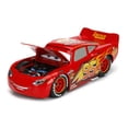 thumbnail image 5 of Disney Pixar Cars 1:24 Lightning McQueen Die-cast Car with Tire Rack Play Vehicles, 5 of 9