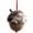 Grey, variant on Cozy Christmas Acrylic Animal Ornaments, Cute Squirrel with Berries in Acorn Shell Hanging Decor, Rustic Nature Themed Tree & Home Decor for Animal Lovers(2 Pack)