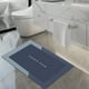thumbnail image 5 of Alfombra de baño de diatomeas | Alfombra absorbente antideslizante para baño | Estera de diatomita sin pelo de secado rápido con respaldo de goma | Diseño Moderno Cuadrado de 16x24 pulgadas | Gris, 5 of 9