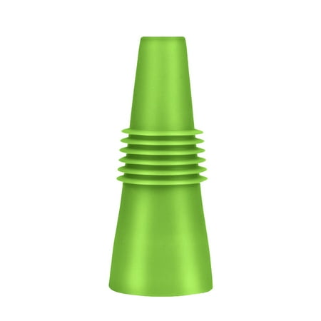

MRULIC Wine stopper Reusable Silicone Wine Bottle Stopper And Beverage Bottle Stoppers Wine Stopper + Green