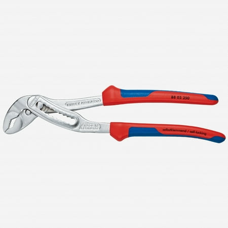 

Knipex 88-05-250 10 Alligator Pliers - Chrome w/ MultiGrip
