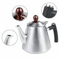 thumbnail image 4 of Hervidor de agua perfecl Vierta sobre la caldera de café Acero inoxidable 1.2L, 4 of 8
