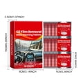 thumbnail image 3 of Glass Cleaning Tablets, Car Windshield Water Repellent, Glass Water Repellent Tablets, Clear Vision, Rainwater Slide, Oil Film Removal, Easy to Use Auto Glass Cleaner, 3 of 9
