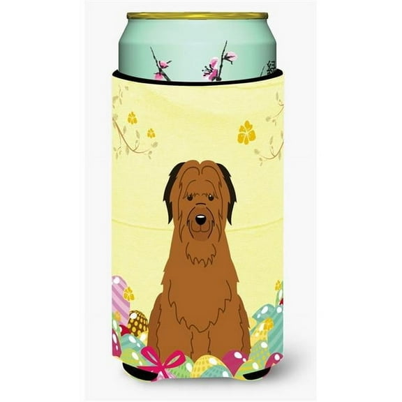 Carolines Treasures BB6082TBC Easter Eggs Briard Brown Tall Boy Beverage Insulator Hugger