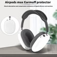 thumbnail image 3 of Protector de silicona para auriculares Airpods Max, 2 piezas, negro, 3 of 4