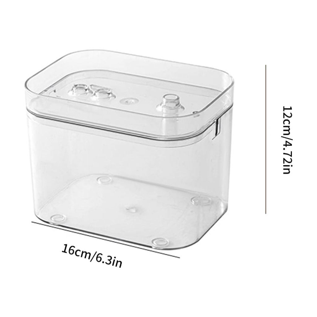 Simple Clear Aquarium With Integrated USB Oxygen Pumps Systems Great For Home and Office Use Easy to Use Fish Bowl