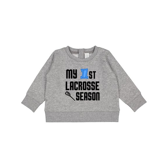 Inktastic My 1st Lacrosse Season Baby Sweatshirt